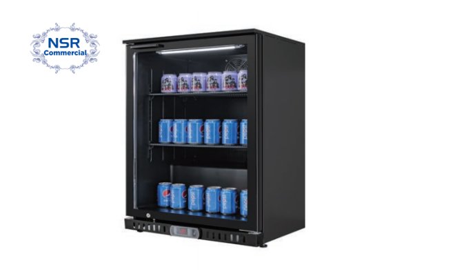 Back Bar with Hinged Door