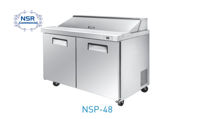 SALAD AND SANDWICH PREP TABLE